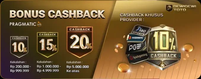 CASHBACK LIVEGAME